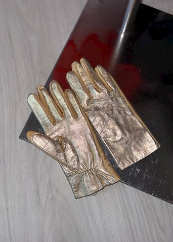Beden yeşil Renk Vintage deri eldiven
