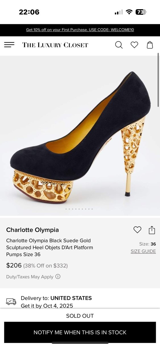 Charlotte Olympia topuklu - Görsel 2