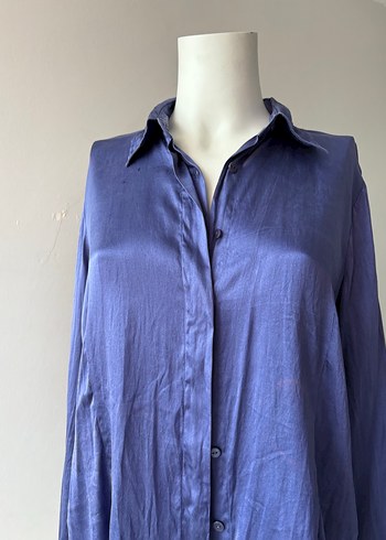 xl Beden mavi Renk Silk and Cashmere bluz
