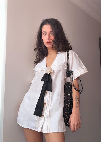 1980 Chanel keten bluz