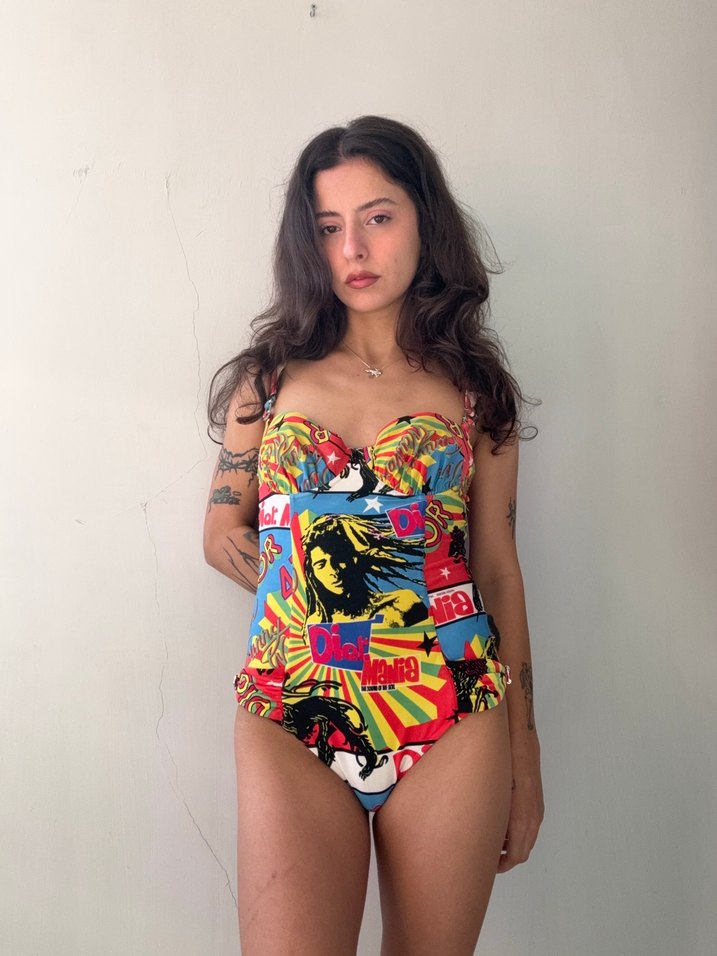 Christian Dior by Galliano 2004 swimsuit - Görsel 3