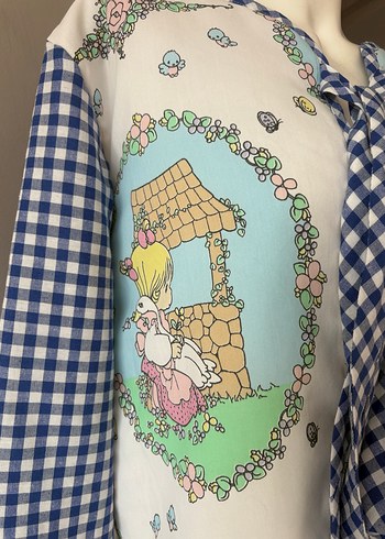 Asya patchwork ceket - Görsel 14