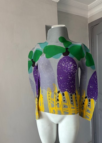 Issey miyake flowerpot bluz - Görsel 10