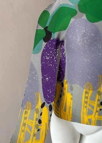 Issey miyake flowerpot bluz - Görsel 7