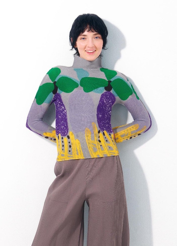 Issey miyake flowerpot bluz - Görsel 2