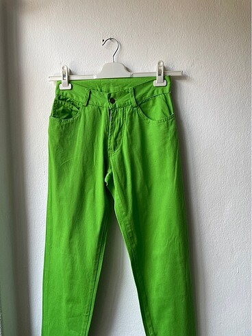 s Beden yeşil Renk Vintage pantolon