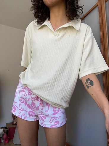 Vintage polo yaka tshirt