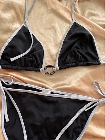 m Beden siyah Renk Y2k bikini
