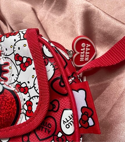  Beden kırmızı Renk Y2k Hello Kitty çanta