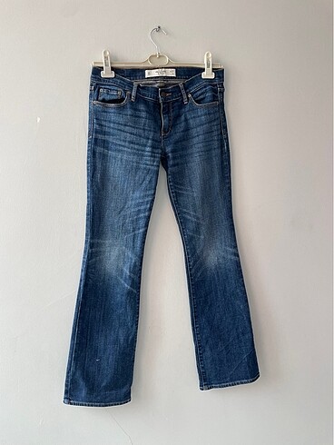 m Beden lacivert Renk Y2k Abercrombie jean