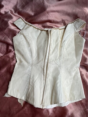 m Beden beyaz Renk 00?s corset