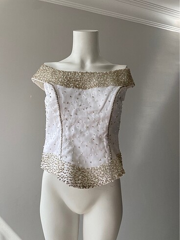 m Beden beyaz Renk 00?s corset