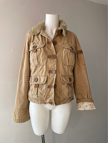 m Beden camel Renk Abercrombie ceket