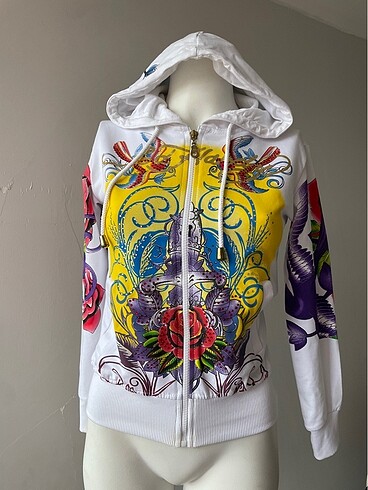 s Beden beyaz Renk Ed hardy hoodie