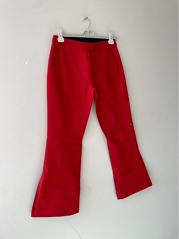 m Beden kırmızı Renk Tommy Hilfiger kayak pantolonu