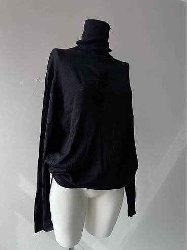 xl Beden siyah Renk Silk & Cashmere kazak