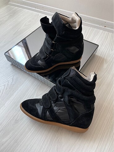 38 Beden siyah Renk Isabel Marant sneakers
