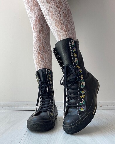 37,5 Beden y2k deri converse