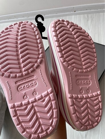 36,5 Beden pembe Renk Crocs terlik
