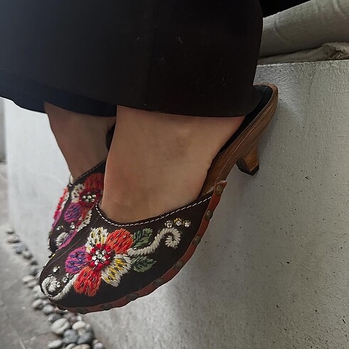 38 Beden Miu miu vintage terlik