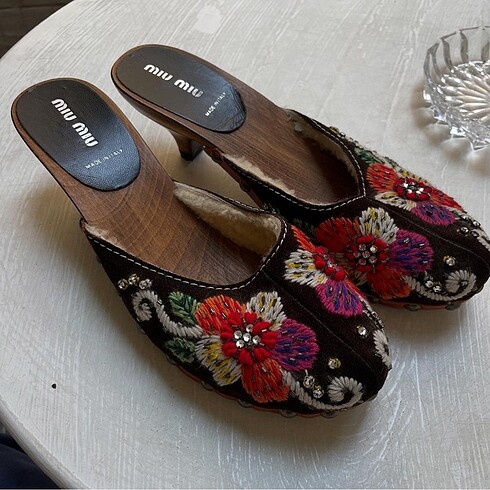 Miu Miu Miu miu vintage terlik