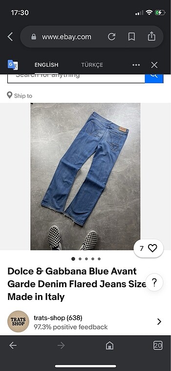 Dolce & Gabbana Dolce Gabbana jean