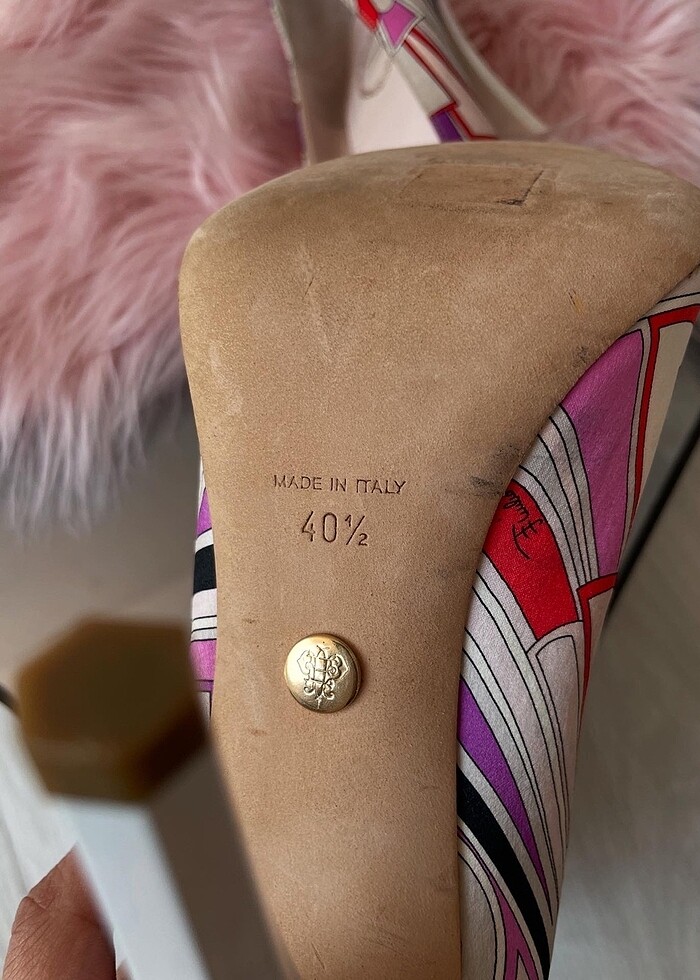 Emilio Pucci topuklu - Görsel 5