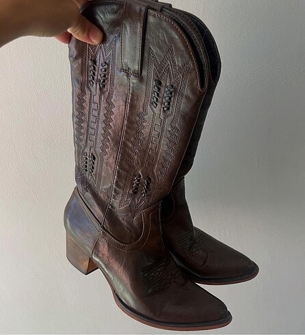 36,5 Beden Vintage kovboy bot