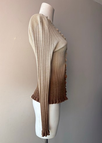 m Beden altın Renk Silk and Cashmere hirka