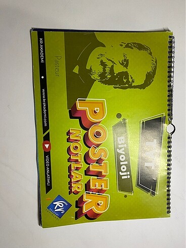 Kr Akademi Tyt Biyoloji Poster notlar
