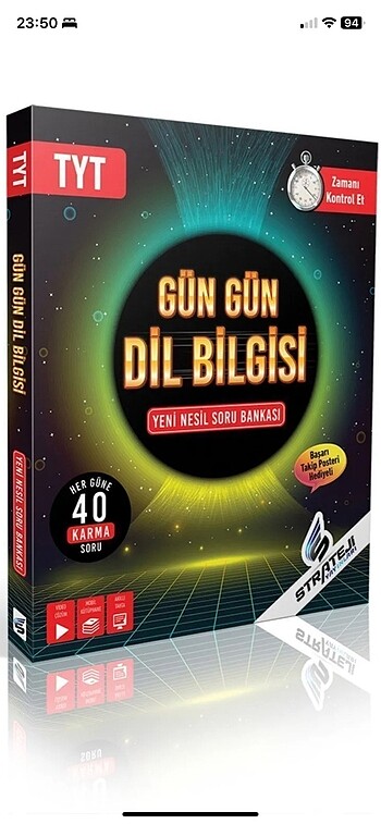Stateji yayınları gün gün dil bilgisi kitabı