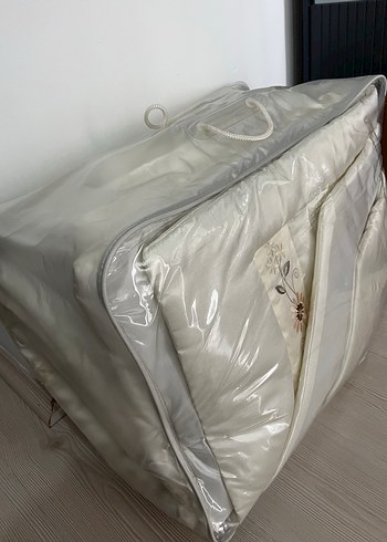 İşlemeli Sedef Çeyizlik Yatak Örtüsü - Görsel 10