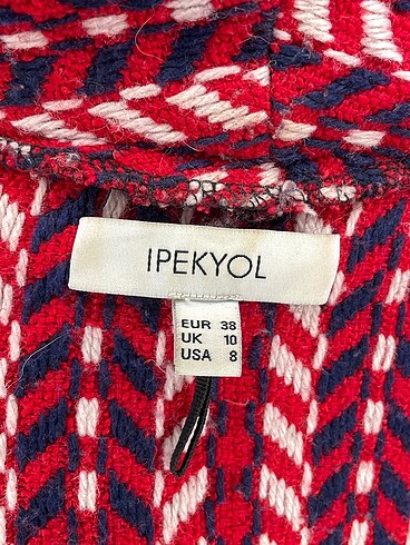 38 Beden kırmızı Renk ipekyol Ceket %70 İndirimli.