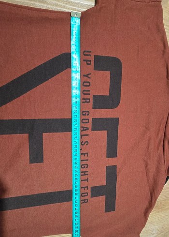 Kapüşonlu Rahat Kesim Kahverengi Sweatshirt - Görsel 5