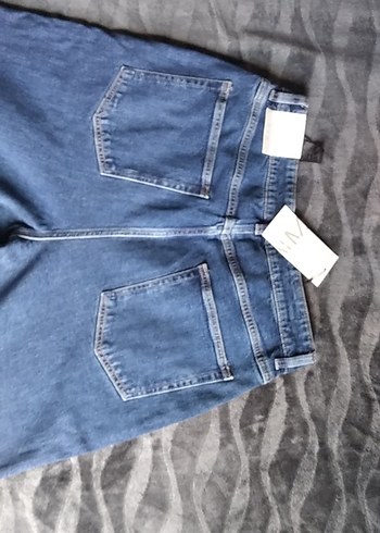 42 Beden Mavi kot erkek Salaş Midi Kot Pantolon