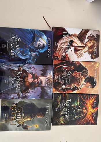Elise Kova 6 Kitap Seti - Fantastik Romanlar