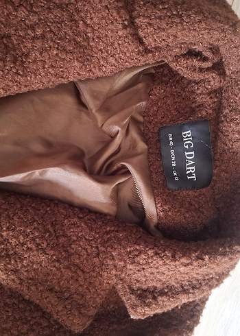 Kahverengi Midi Uzunlukta Kadın Kaban - Görsel 2