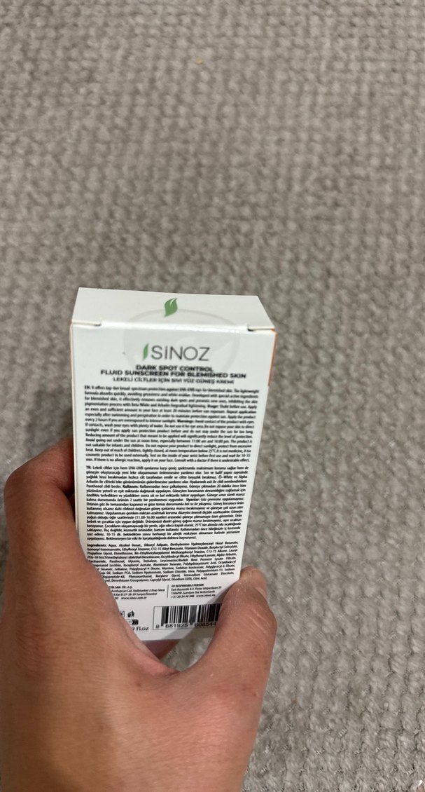 Sinoz Leke Karşıtı SPF 50 Güneş Kremi - Görsel 3