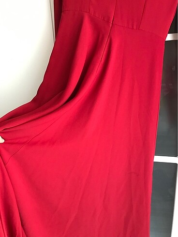 bebe yaka uzun elbise - Görsel 4