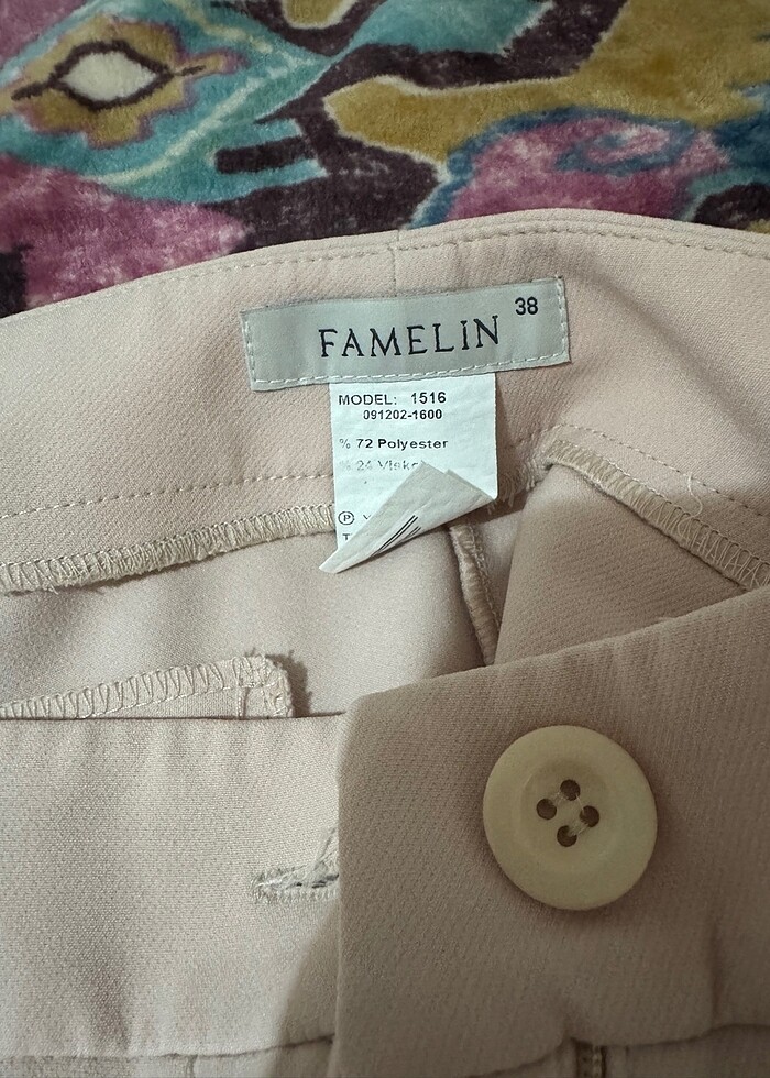 Şık sigaret Kumaş pantolon - Görsel 4