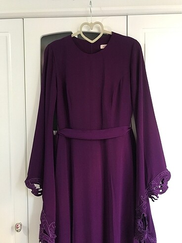 Tesettür abiye elbise - Görsel 4