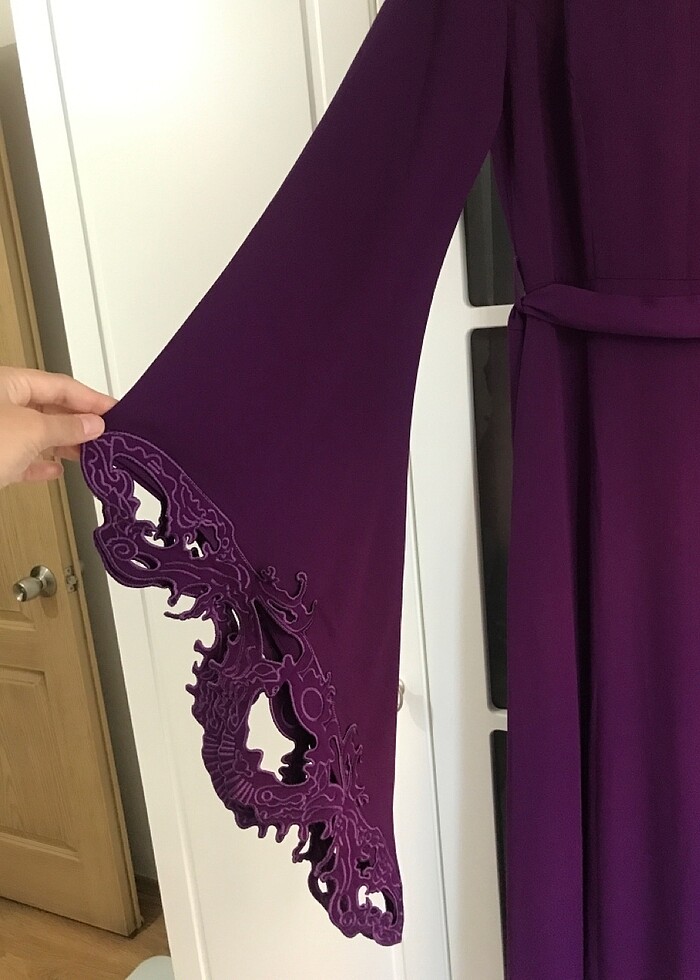 Tesettür abiye elbise - Görsel 5