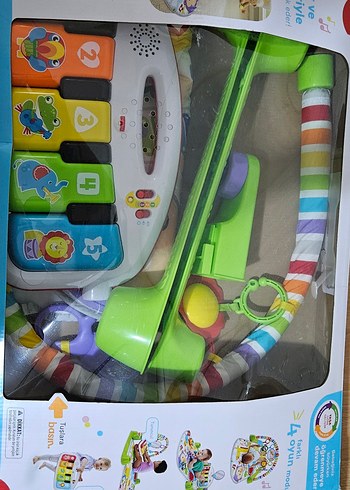  Beden Fisher Price Piyanolu Jimnastik Merkezi
