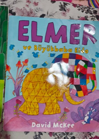 3 adet Elmer Çocuk Kitapları Seti - Görsel 5