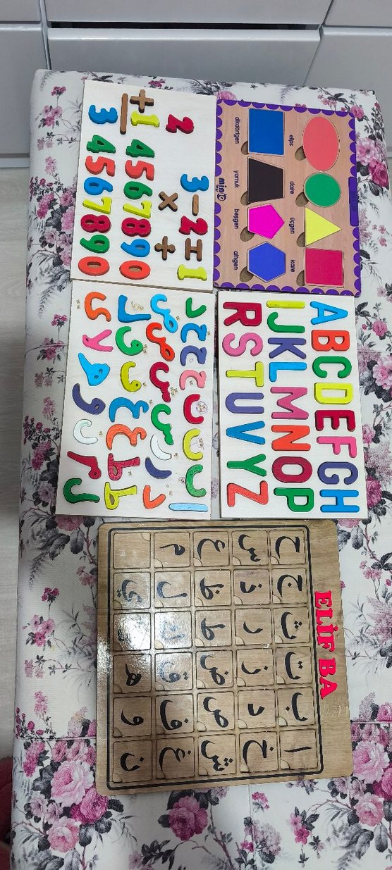 Renkli Eğitim Oyuncakları Seti - Görsel 4