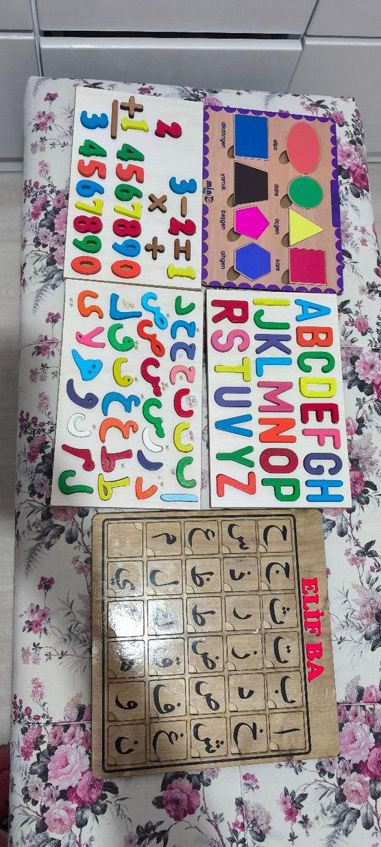 Renkli Eğitim Oyuncakları Seti - Görsel 3