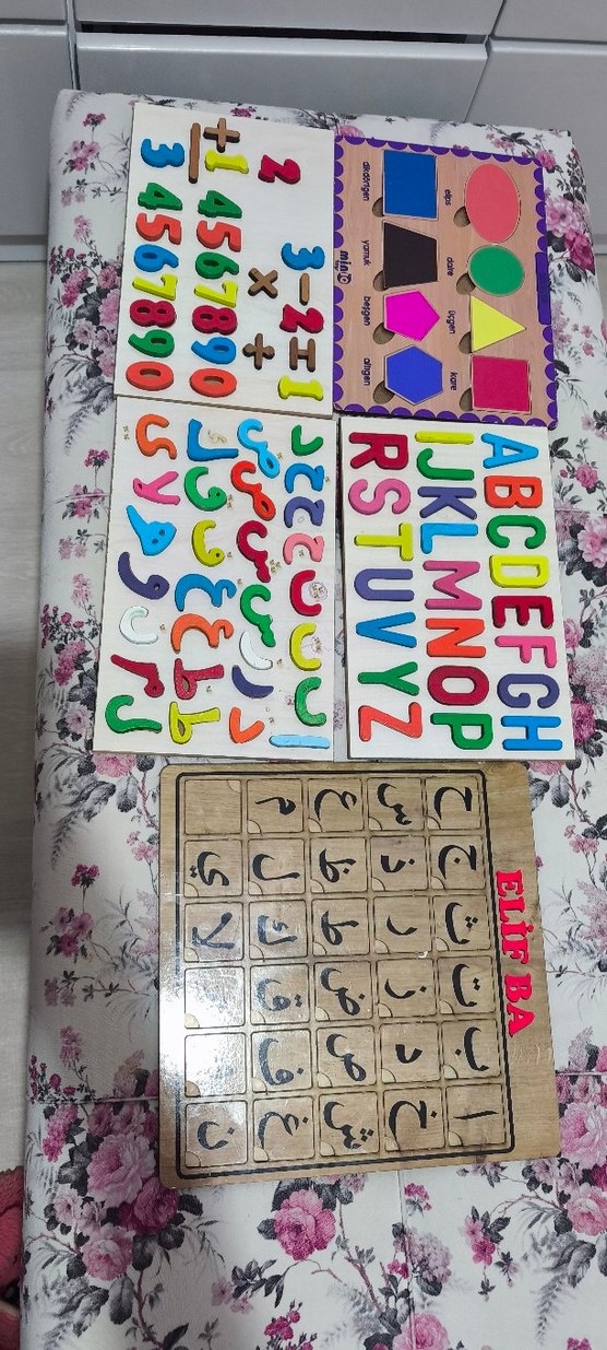 Renkli Eğitim Oyuncakları Seti - Görsel 2