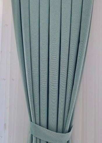 3 adet fon perde - Görsel 5