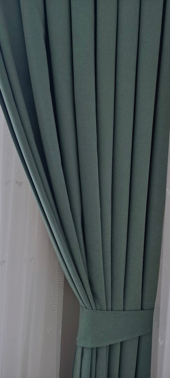 3 adet fon perde - Görsel 4