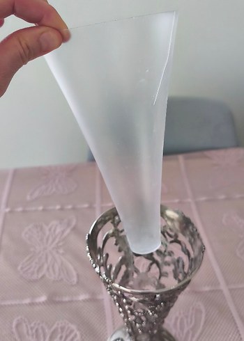 gümüş antika vazo - Görsel 6